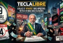 A 9 DÍAS DE LAS ELECCIONES, LULA PROHÍBE LAS APUESTAS