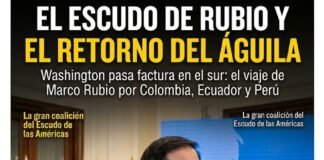 WASHINGTON PASA FACTURA EN EL SUR