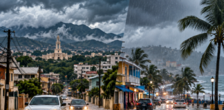 LLUVIAS EN SANTIAGO Y PUERTO PLATA