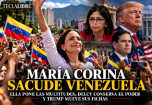 MARÍA CORINA PONE LAS MULTITUDES, DELCY CONSERVA EL PODER Y TRUMP MUEVE SUS FICHAS