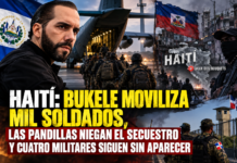 BUKELE MOVILIZA MIL SOLDADOS EN HAITI