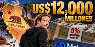 ZUCKERBERG AMENAZÓ CON IRSE DE CALIFORNIA
