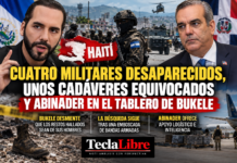 UNOS CADÁVERES EQUIVOCADOS Y ABINADER EN EL TABLERO DE BUKELE